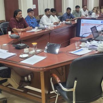 जल जीवन मिशन की प्रगति समीक्षा बैठक आयोजित