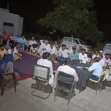 महादेववाली में आयोजित हुई रात्रि चौपाल